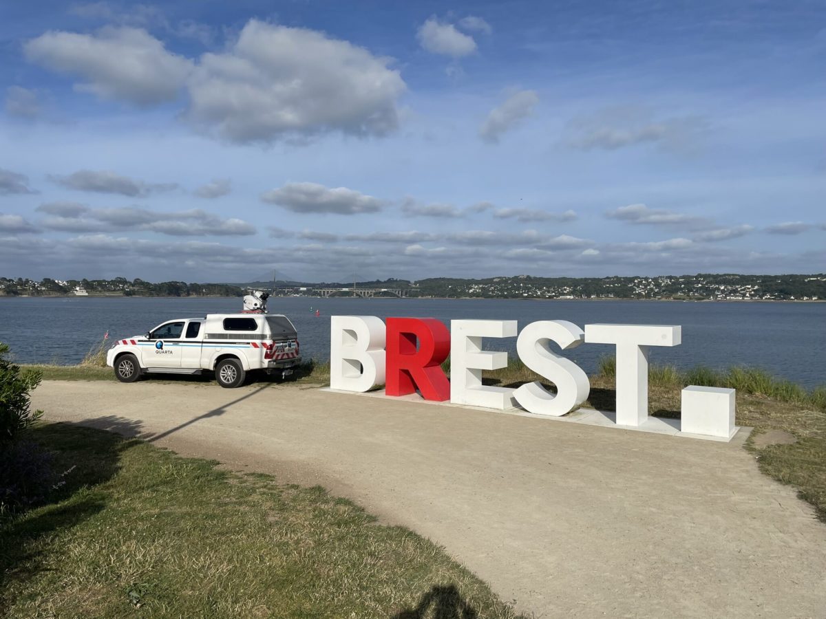 Relevé de voierie Brest Métropole